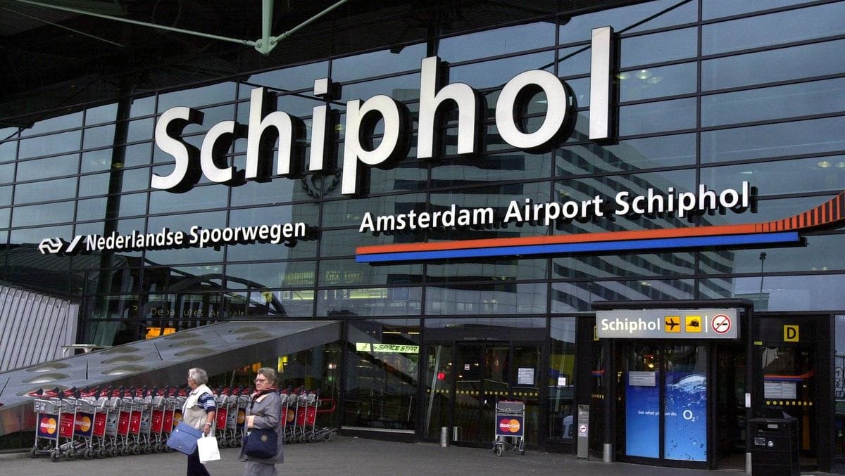 Der Amsterdamer Flughafen Schiphol