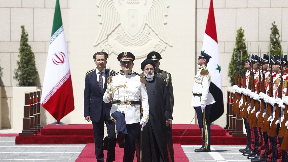 Anfang April empfing Assad seinen iranischen Amtskollegen Raisi in Damaskus