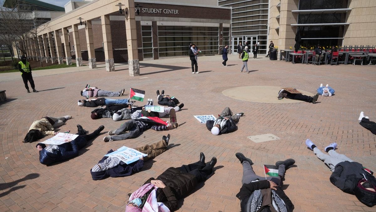 Bedrohung für jüdische Studenten: Antisemitische Demonstration an de Rutgers University