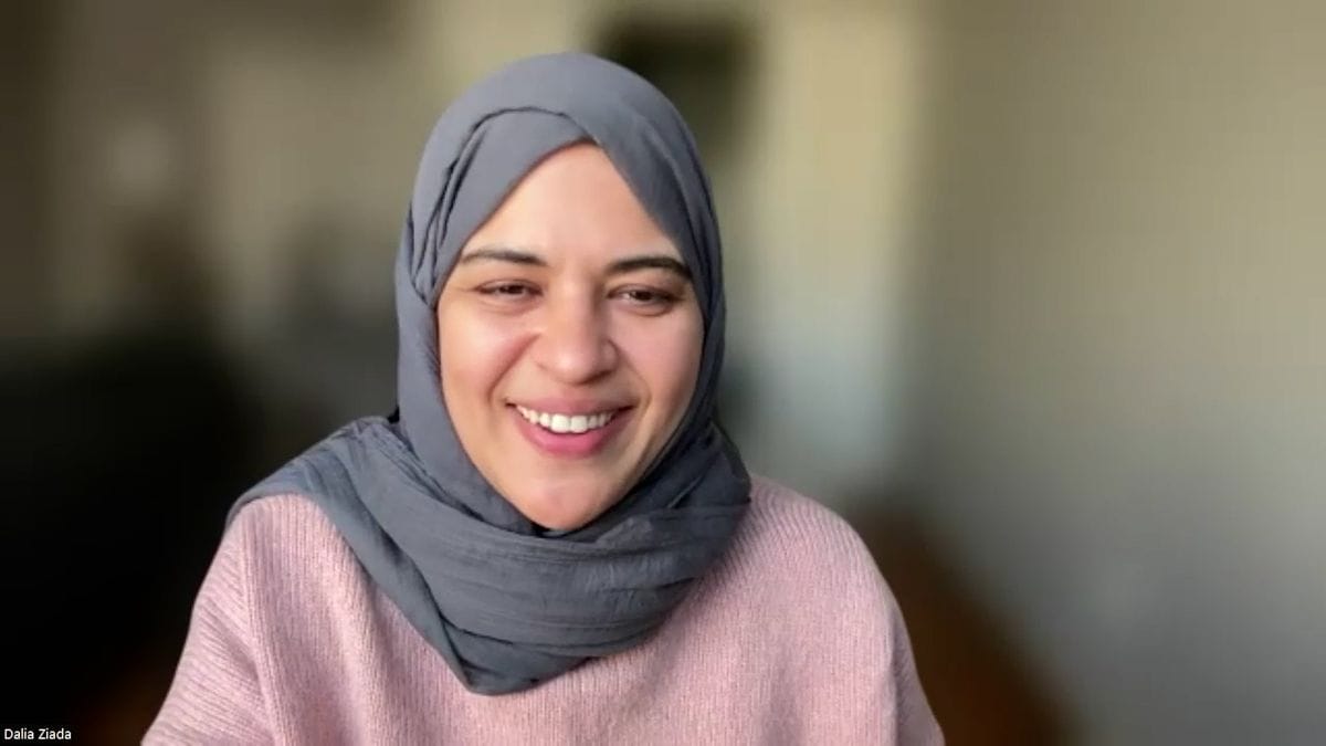 Politologin Dalia Ziada im Gespräch mit Matthis Kattnig über die Beziehungen zwischen Israel und Ägypten