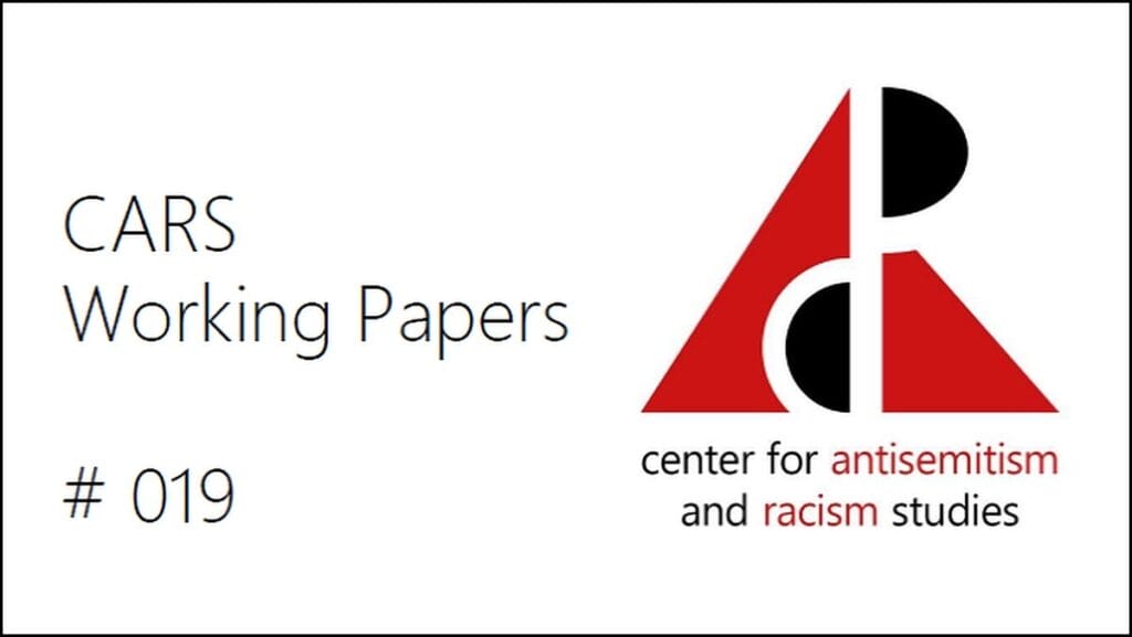 Working Paper #19. Karin Stögner: »Der neue Unwille zu trauern. Kritische Theorie und Antisemitismus nach dem 7. Oktober«