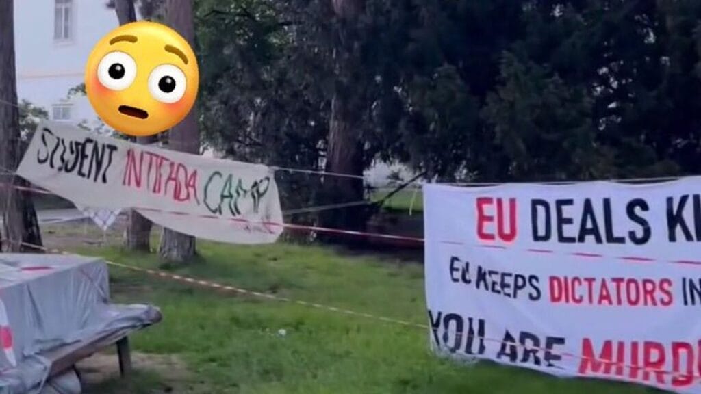 Das »Student Intifada Camp« der antiisraelischen Aktivisten an der Universität Wien