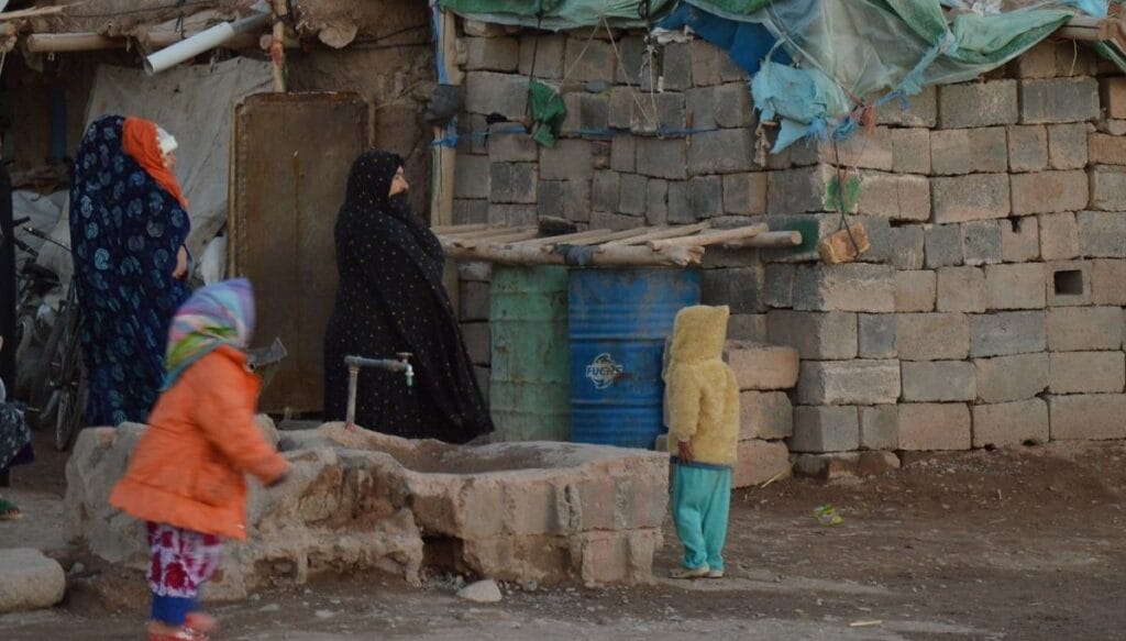 Afghanische Flüchtlinge im Iran