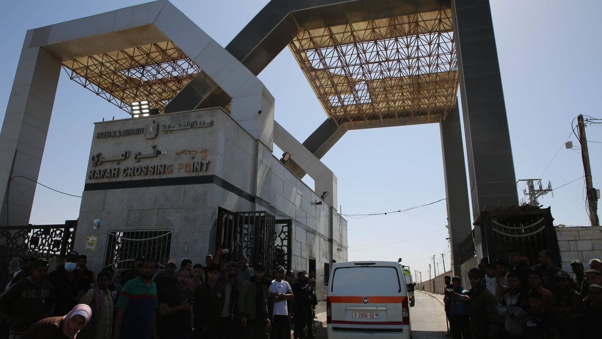Ägypten weigert sich, den Grenzübergang Rafah nach Gaza zusammen mit sIrael wieder zu öffnen