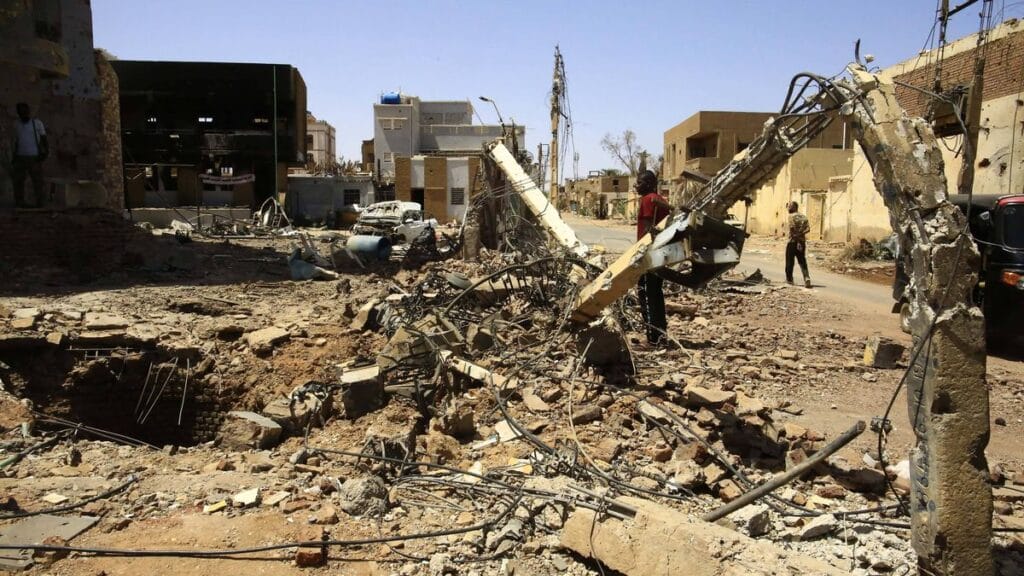 Im März gab es starke Kämpfe um die sudanische Stadt Omdurman