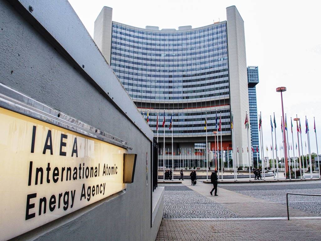 Der Sitz der IAEO in Wien. Was werden die USA gegen das iranische Atomprogramm unternehmen? (© imago images/ZUMA Wire)