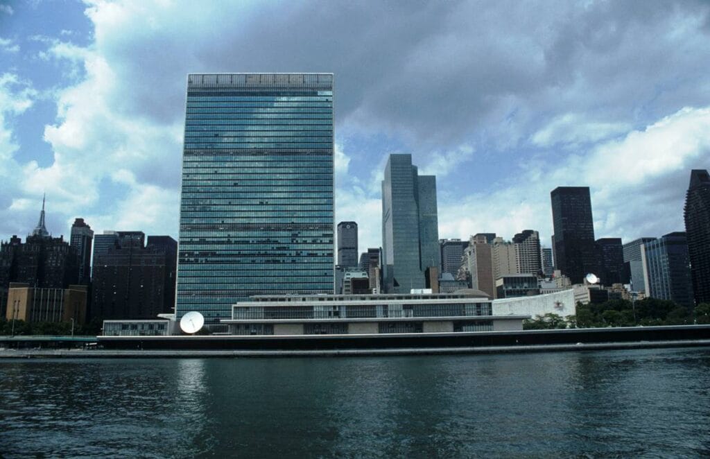 Der Hauptsitz der Vereinten Nationen in New York. (© imago images/Zoonar)
