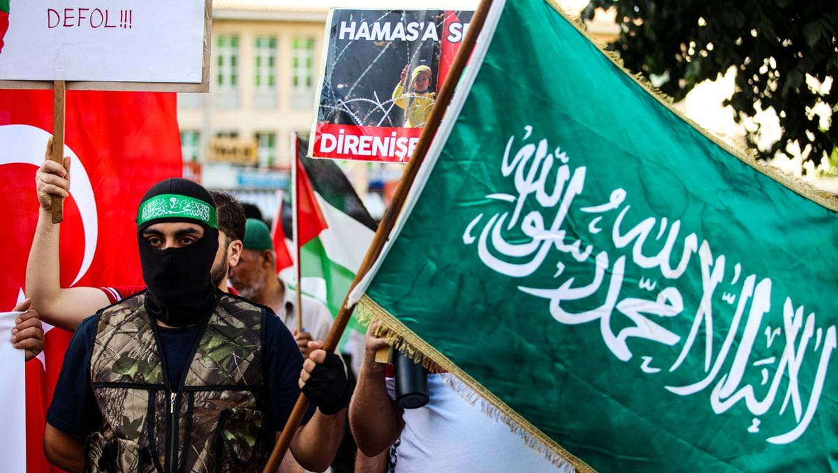 Hamas-Aufmarschgebiet: Antiisraelische Demonstration in der Türkei