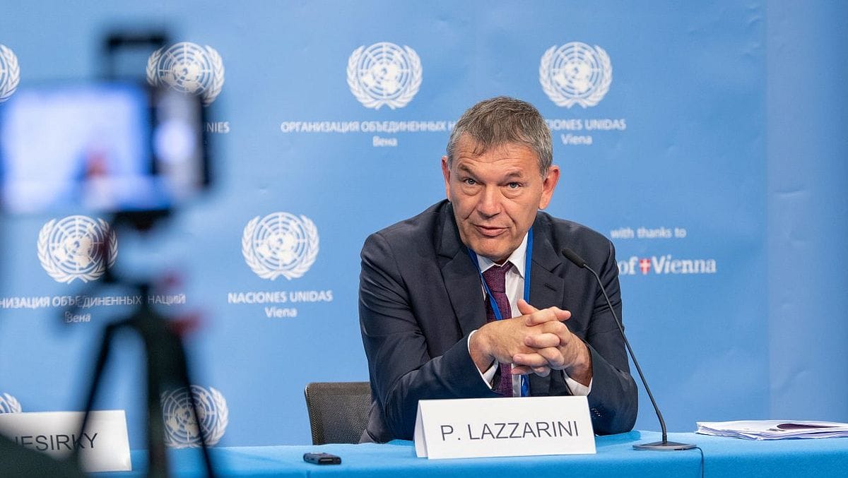 Der Chef des UNO-Palästinenserhilfswerks UNRWA, Philippe Lazzarini