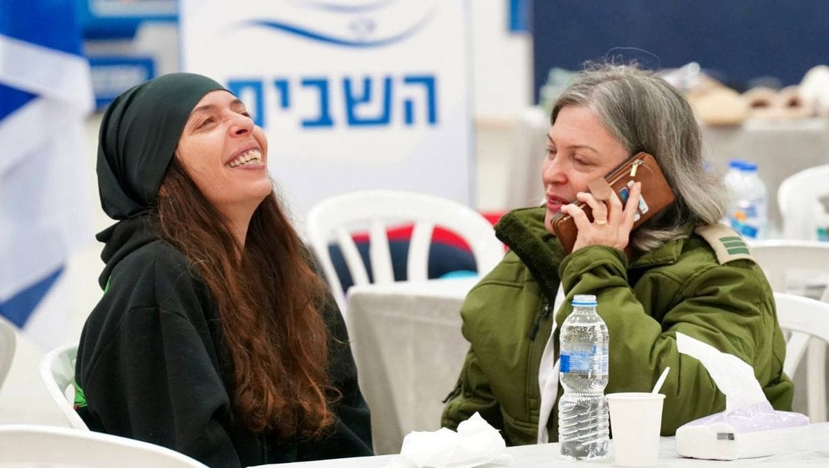 30. November 2023: Mora Stella Yanai am Tag ihrer Freilassung aus der Hama-Geiselhaft