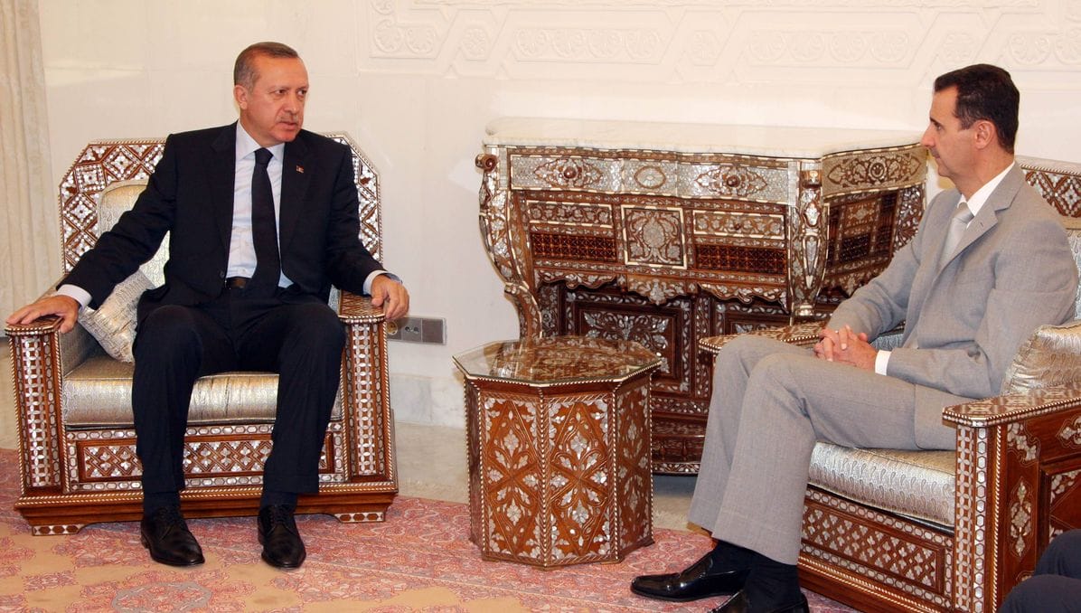 Erdogan, damals türkischer Premier, und der syrische Präsident Assad bei ihrem bislang letzten Treffen im Oktober 2010