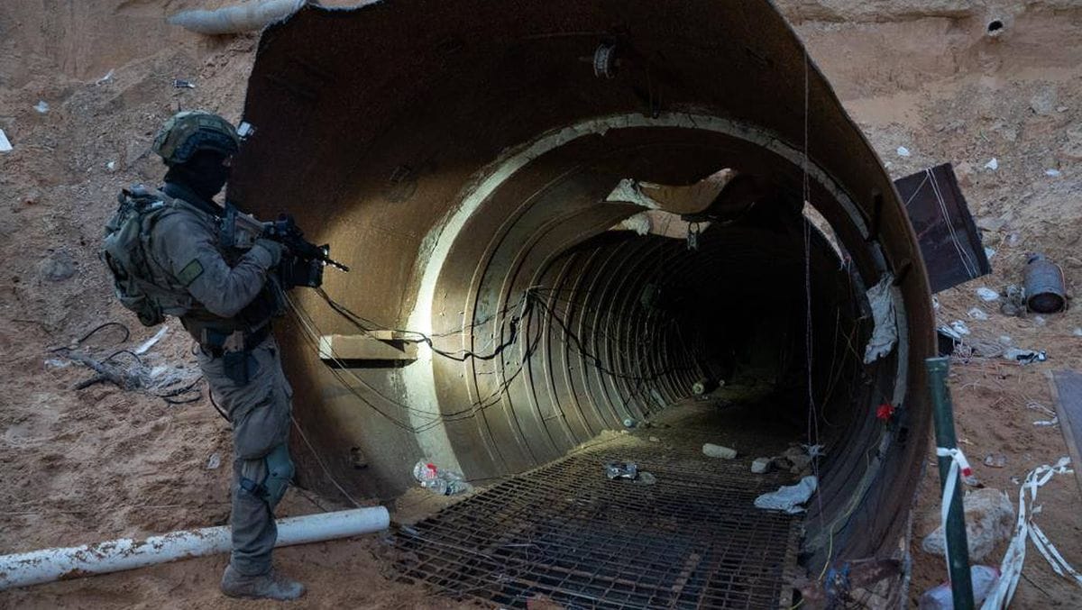 Nicht nur Tunnel, sondern auch Dokumente und anderes Hamas-Material finden die israelischen Streitkräfte in Gaza