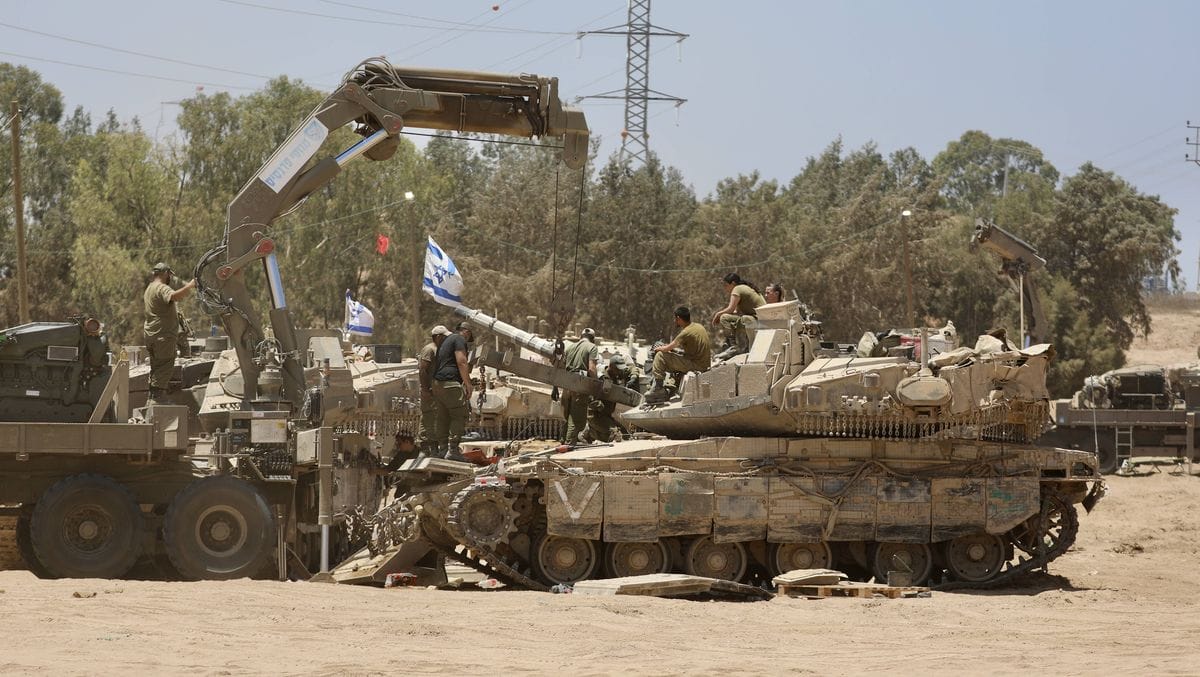 Hamas-Zerschlagung bleibt Kriegsziel: Israelische Truppen am Rande des Gazastreifens