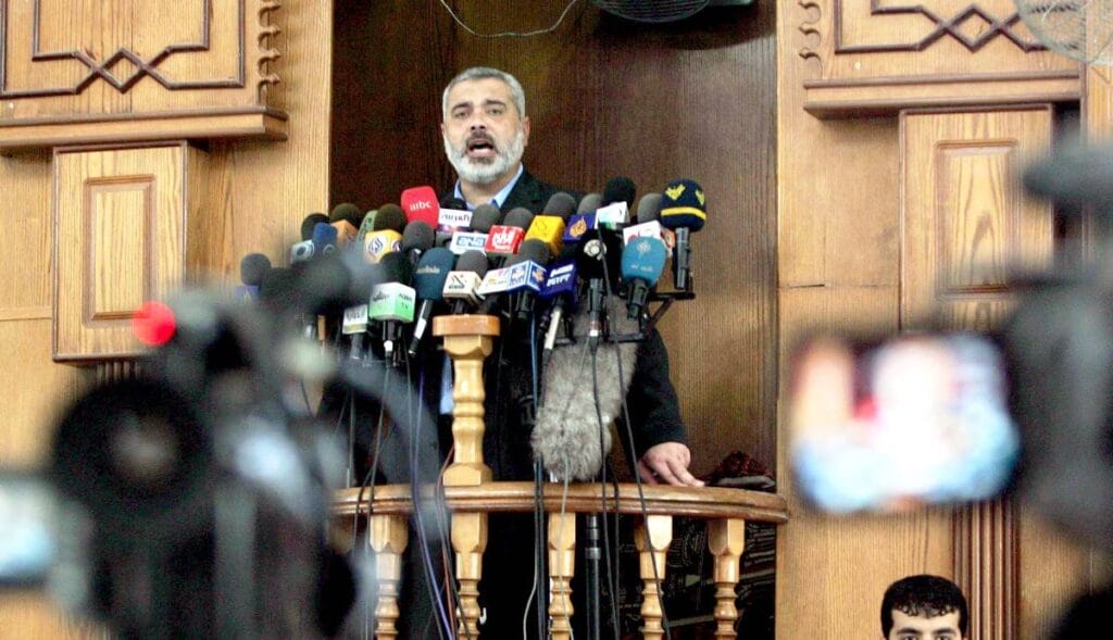 Ismail Haniyeh. (© imago images/UPI Photo)