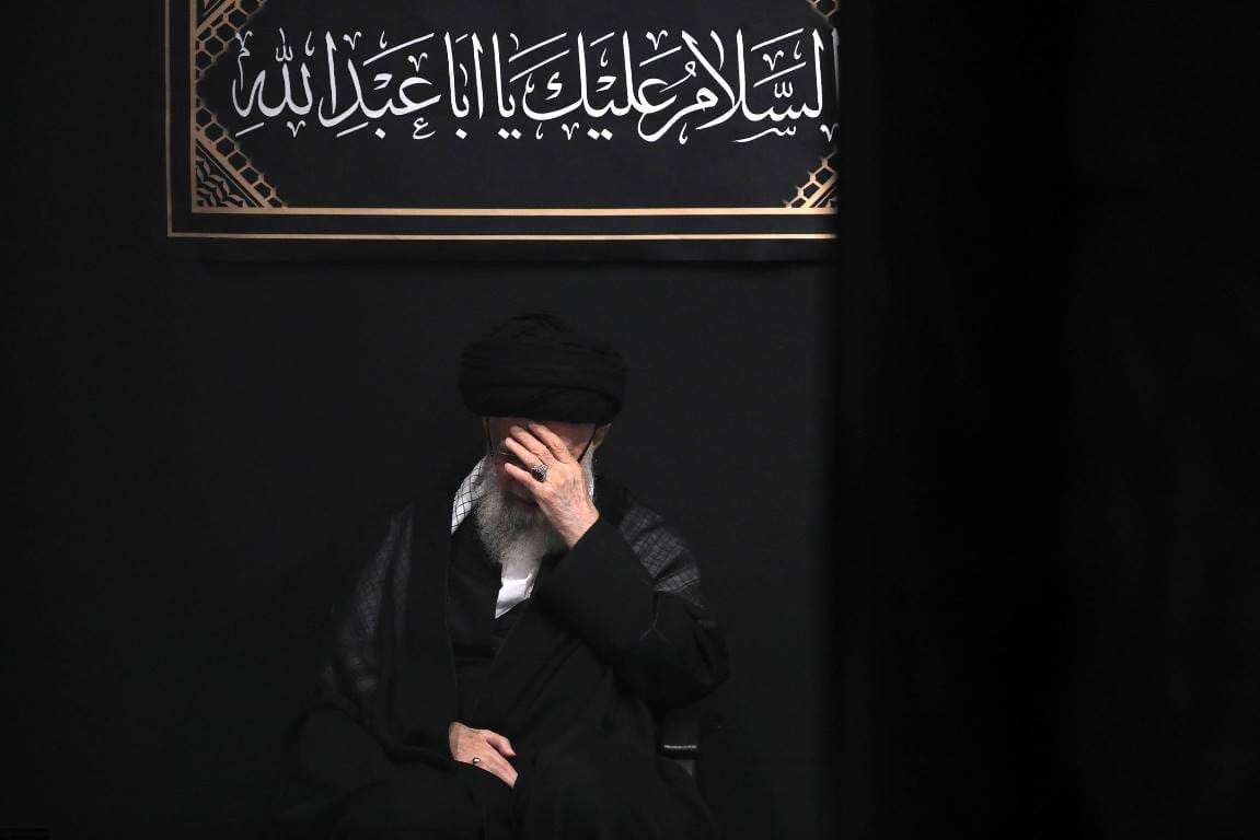 Irans Oberster Führer Ali Khamenei bei einer Aschura-Veranstaltung. (© imago images/ZUMA Press Wire)