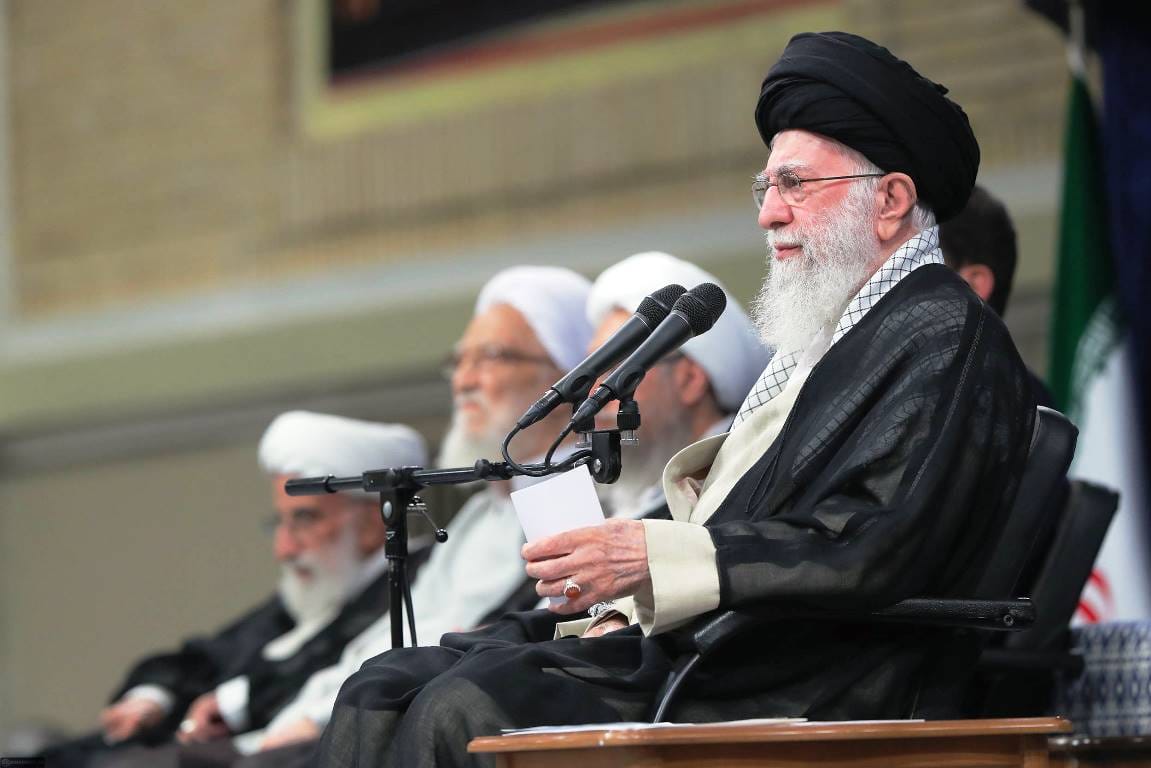 Iran Oberster Geistlicher Führer, Ali Khamenei. (© imago images/ZUMA Press Wire)