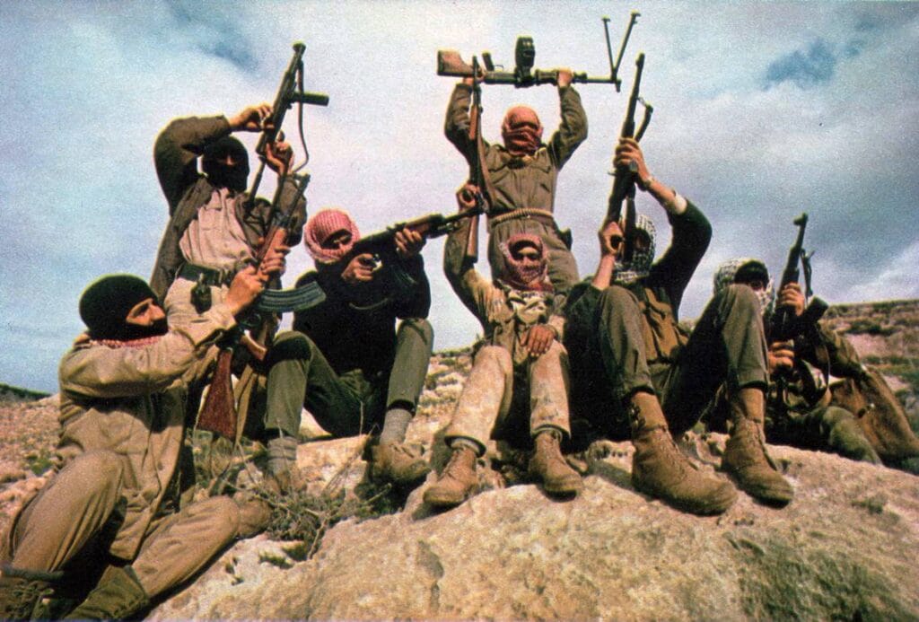 Die Terrorgruppe PLFP spielte eine Vorreiterrolle beim internationalen Terrorismus gegen Israel. (© imago images/United Archives International)