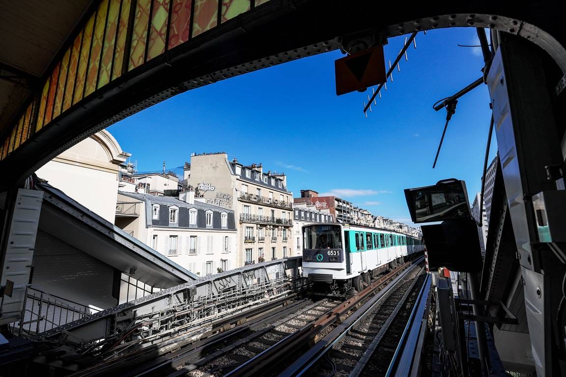 Der antisemitische Übergriff fand in der Pariser Metro statt. (© imago images/ITAR-TASS)