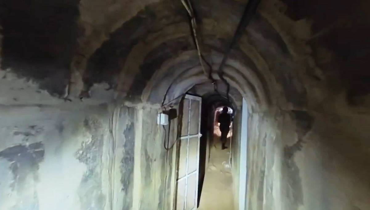 Zum ersten Mal konnte eine israelische Geisel aus solch einem Tunnel der Hamas befreit werden. (© imago images/Cover-Images)