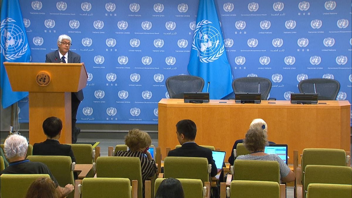 Guterres-Sprecher Farhan Haq sagt, UNRWA-Mitarbeiter hätten »wahrscheinlich oder sehr wahrscheinlich« an Hamas-Massaker teilgenommen
