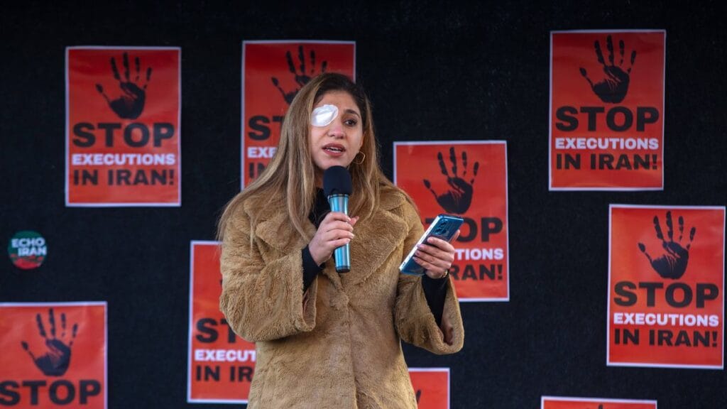 Demonstration gegen die Todesstrafe im Iran