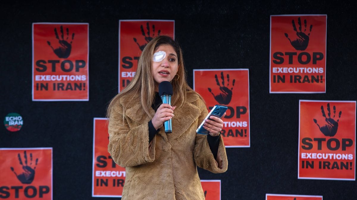 Demonstration gegen die Todesstrafe im Iran