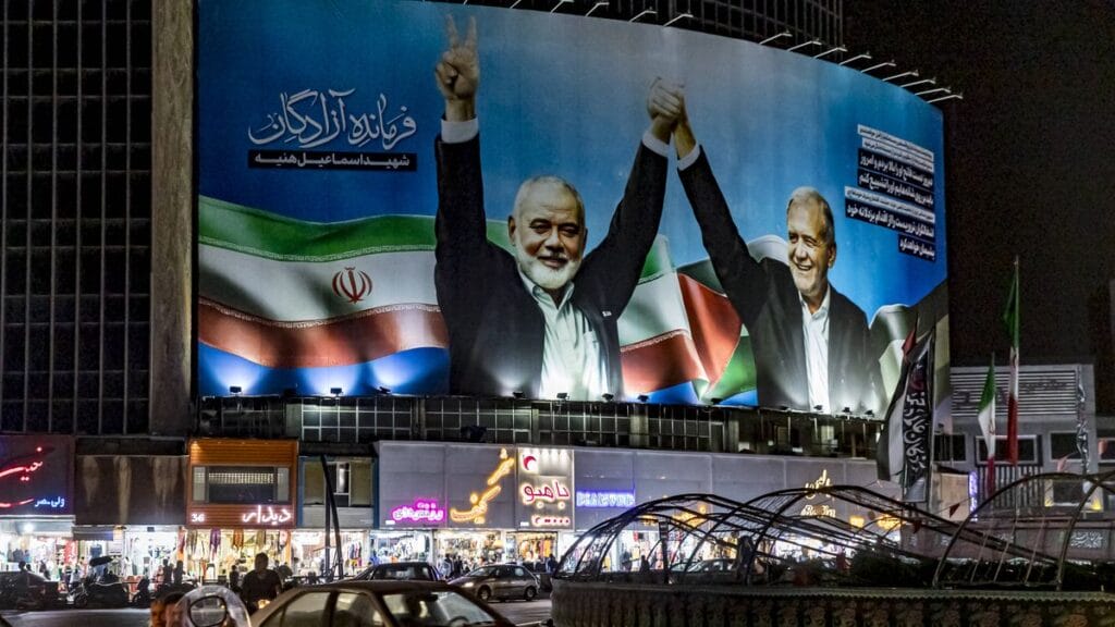 Terror wichtiger als Minderheitenschutz: Irans Präsident Peseschkian mit Ex-Hamas-Führer Haniyeh