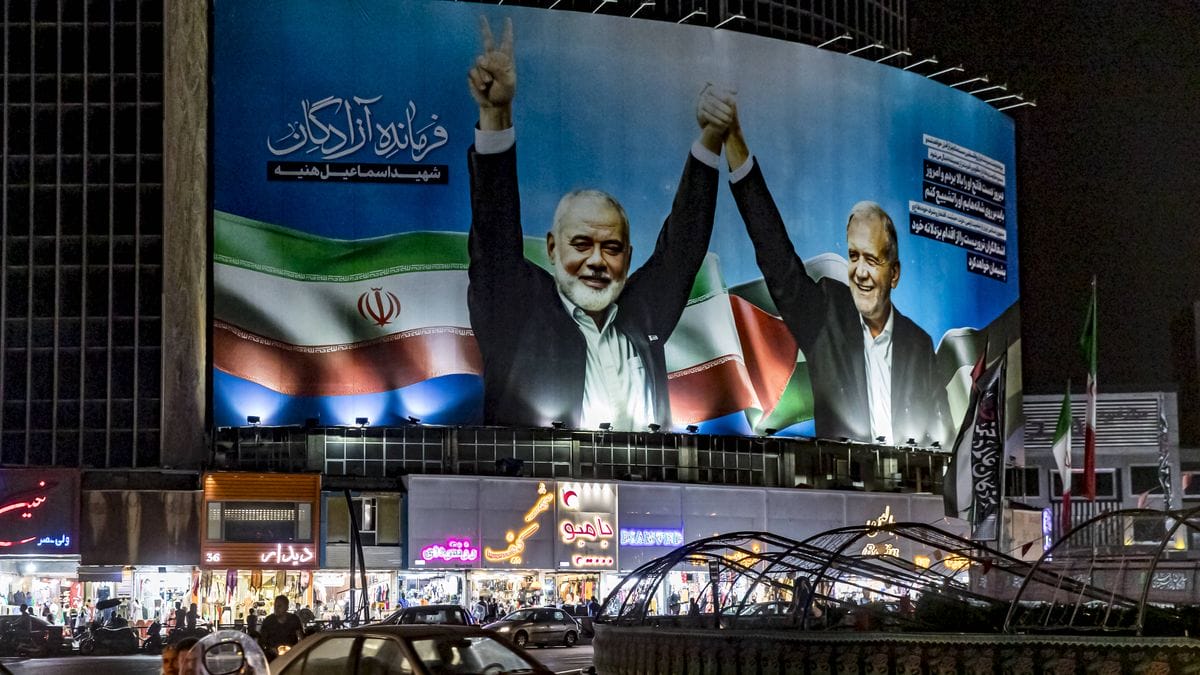 Terror wichtiger als Minderheitenschutz: Irans Präsident Peseschkian mit Ex-Hamas-Führer Haniyeh