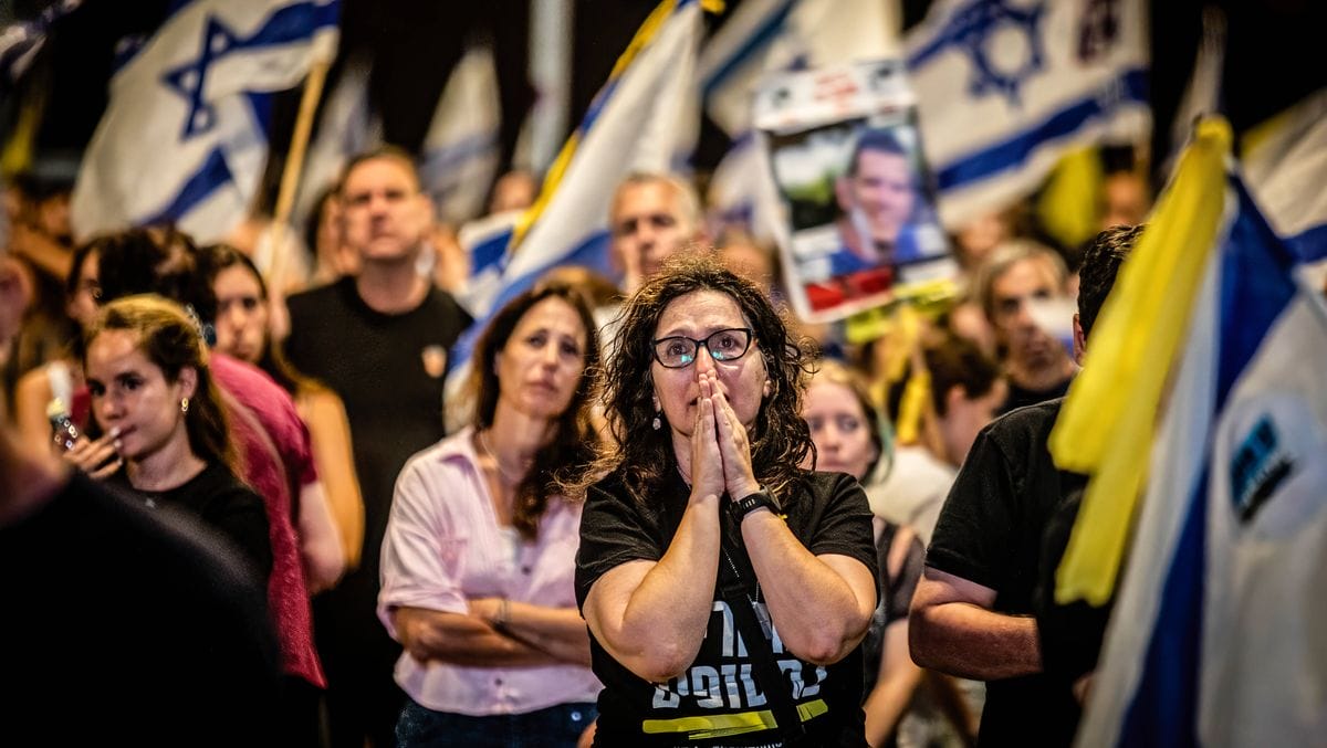 Demonstration für einen Geisel-Deal in Israel