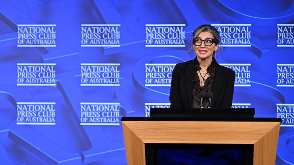 Glaubt, die USA seien von einer jüdischen Lobby beherrscht: UNO-Sonderberichterstatterin Francesca Albanese