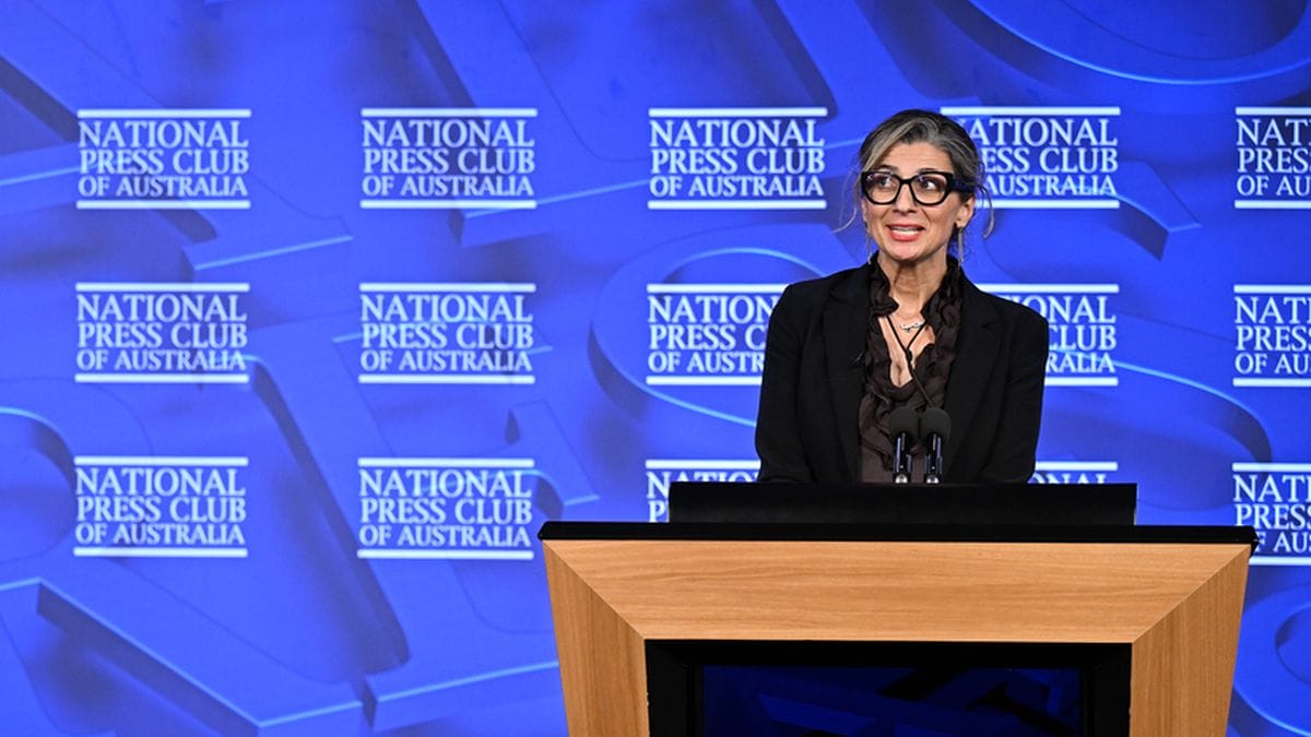 Glaubt, die USA seien von einer jüdischen Lobby beherrscht: UNO-Sonderberichterstatterin Francesca Albanese