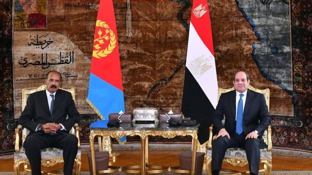Ägyptens Präsident Al-Sis empfängt den eritreischen Präsidenten Afwerki in Kairo