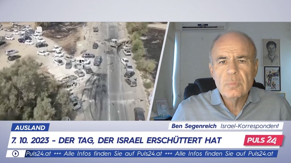 Ben Segenreich im Puls-24-Interview über den Jahrestag des Hamas-Massakers in Israel