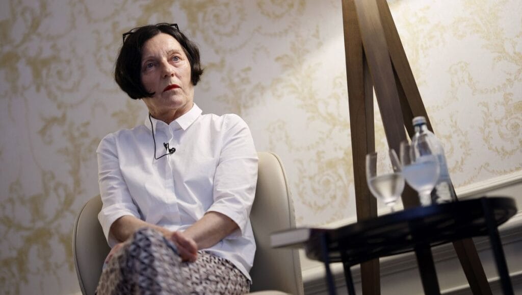 Einer der Arik-Brauer-Preisträgerinnen 2024: die Literaturnobelpreisträgerin Herta Müller