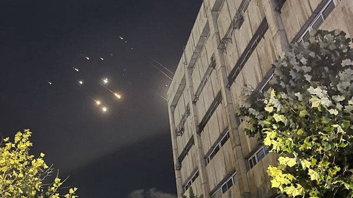 Iranische Raketen über Israels Hautstadt Jerusalem