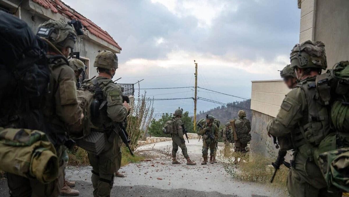 Israelische Soldaten bei ihrem Einsatz gegen die Hisbollah im Südlibanon