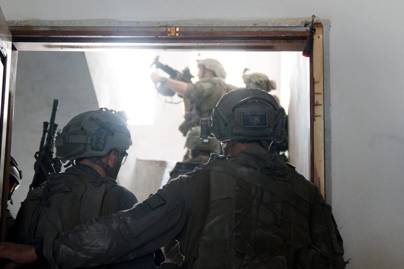 Israelische Soldaten bei einem Einsatz gegen die Hamas in Gaza