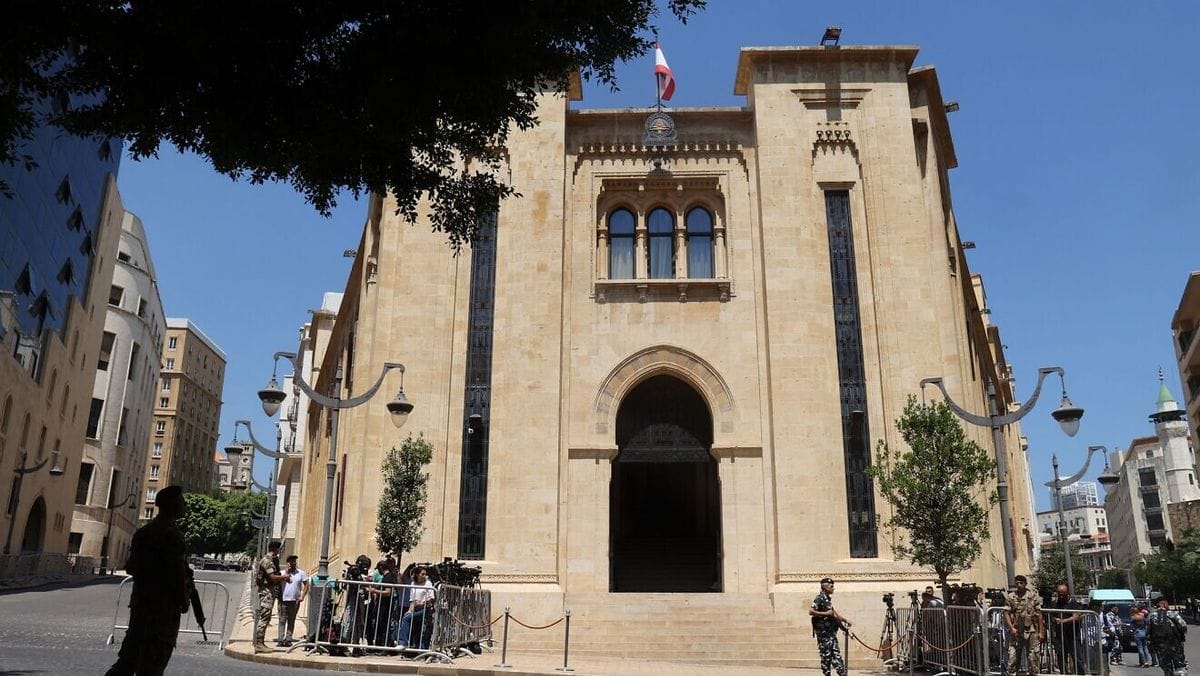 Parlament in Beirut, der Hauptstadt des Libanon