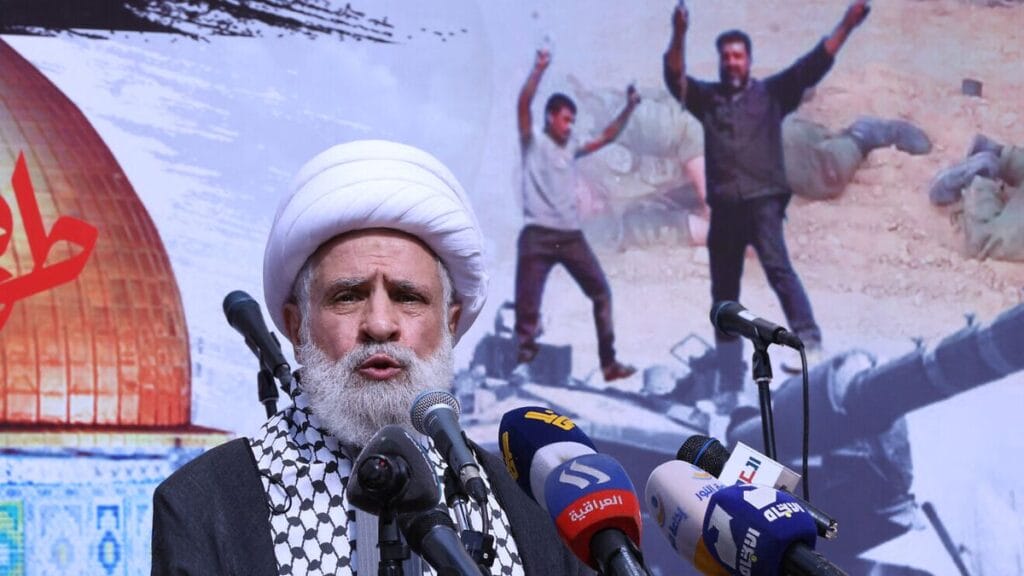Der Vize-Führer der Hisbollah, Naim Qassem