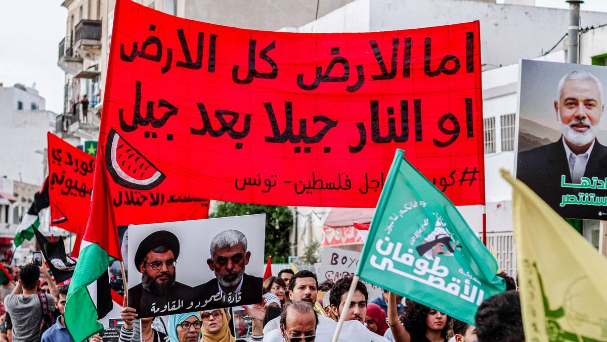 Antiisraelische Proteste in Tunis: Wollte Sinwar Unabhängigkeit der Sunniten vom Iran demonstrieren?