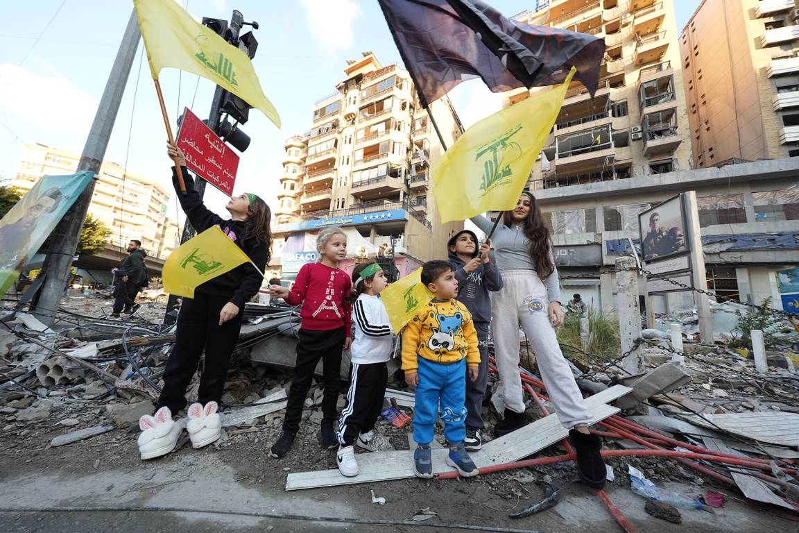 Nie darum verlegen, auch Kinder für ihre Propagandazwecke zu missbrauchen: die libanesische Terrorgruppe Hisbollah. (© imago images/CTK Photo)