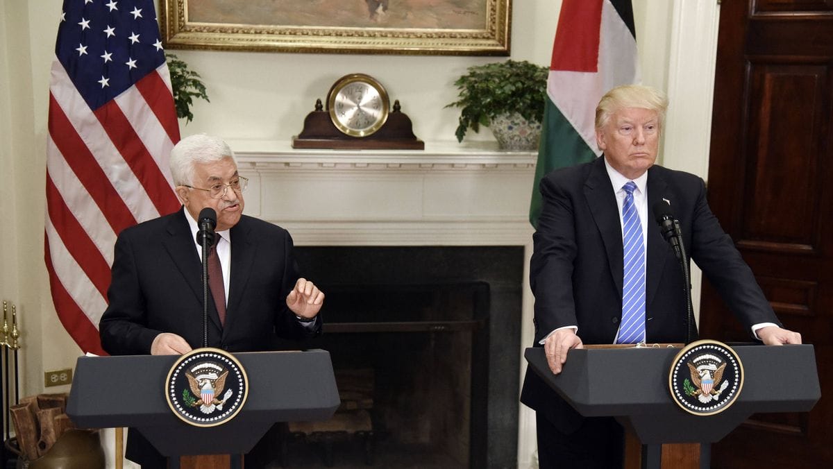 In Trumps erster Amtszeit war das Verhältnis zu Abbas durchaus angespannt