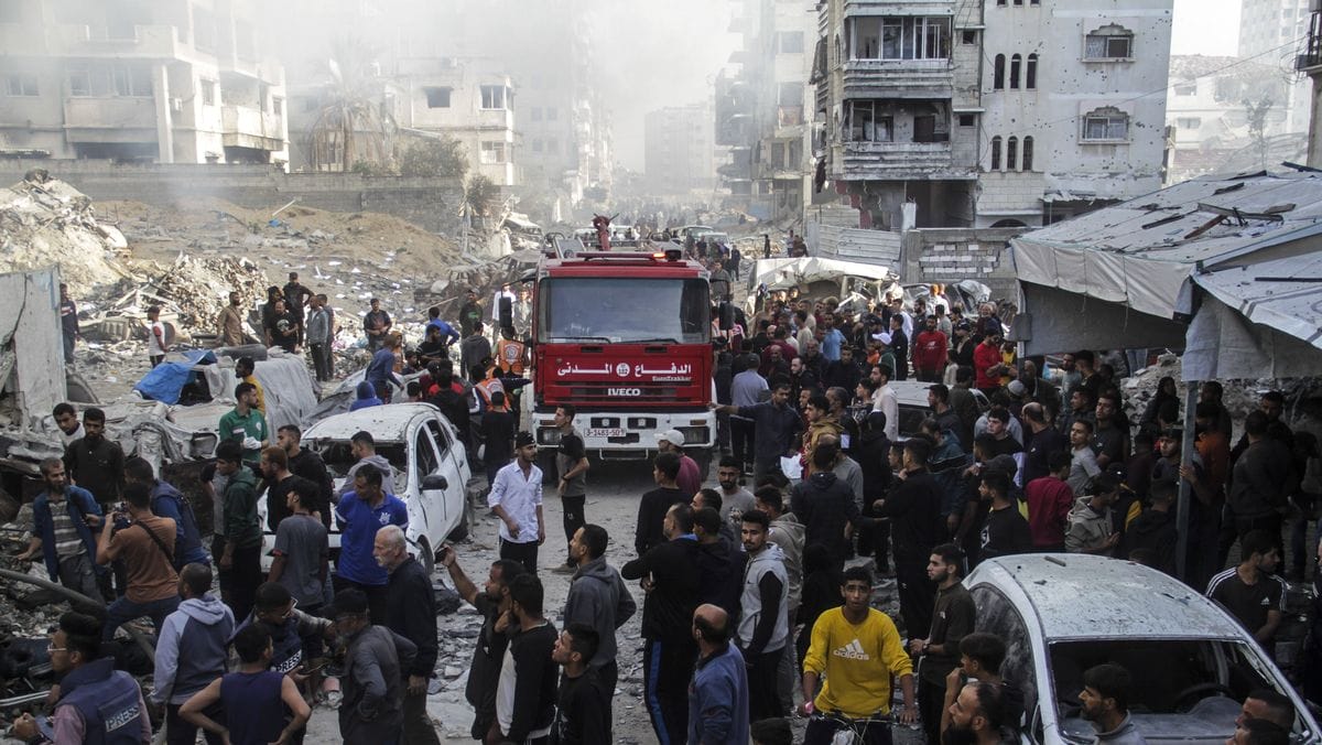Der Krieg der Hamas gegen Israel hat große Zerstörungen in Gaza verursacht (© Imago Images / PIN)