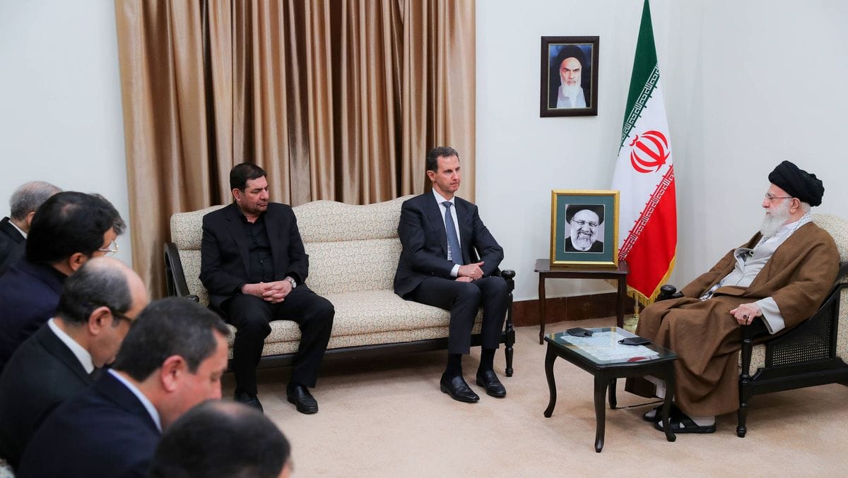 Syriens Präsident Assad zu Gast bei Irans Oberstem Führer Ali Khamenei