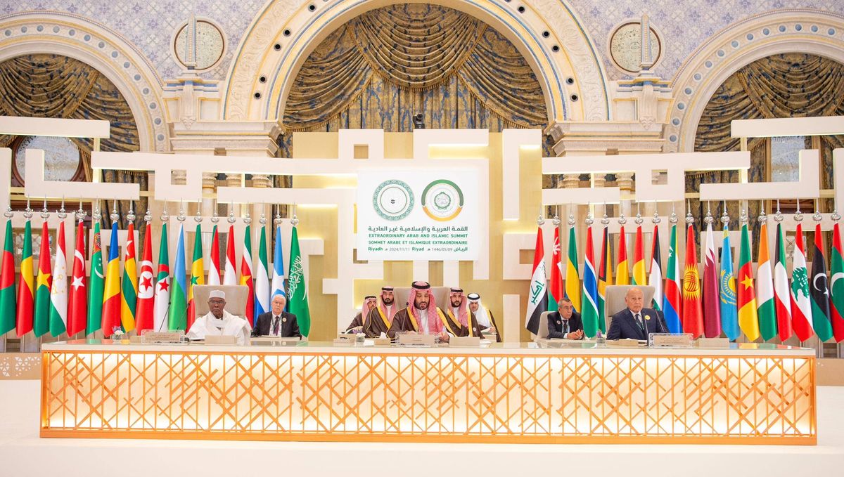 Der saudische Kronprinz Mohammed bin Salman führt den Vorsitz beim arabischen und islamischen Gipfel in Riad