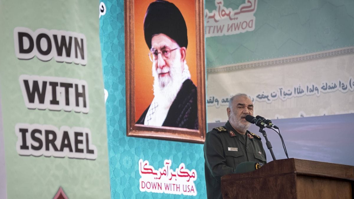 Der iranische Revolutionsgarden-Kommandeur Hossein Salami