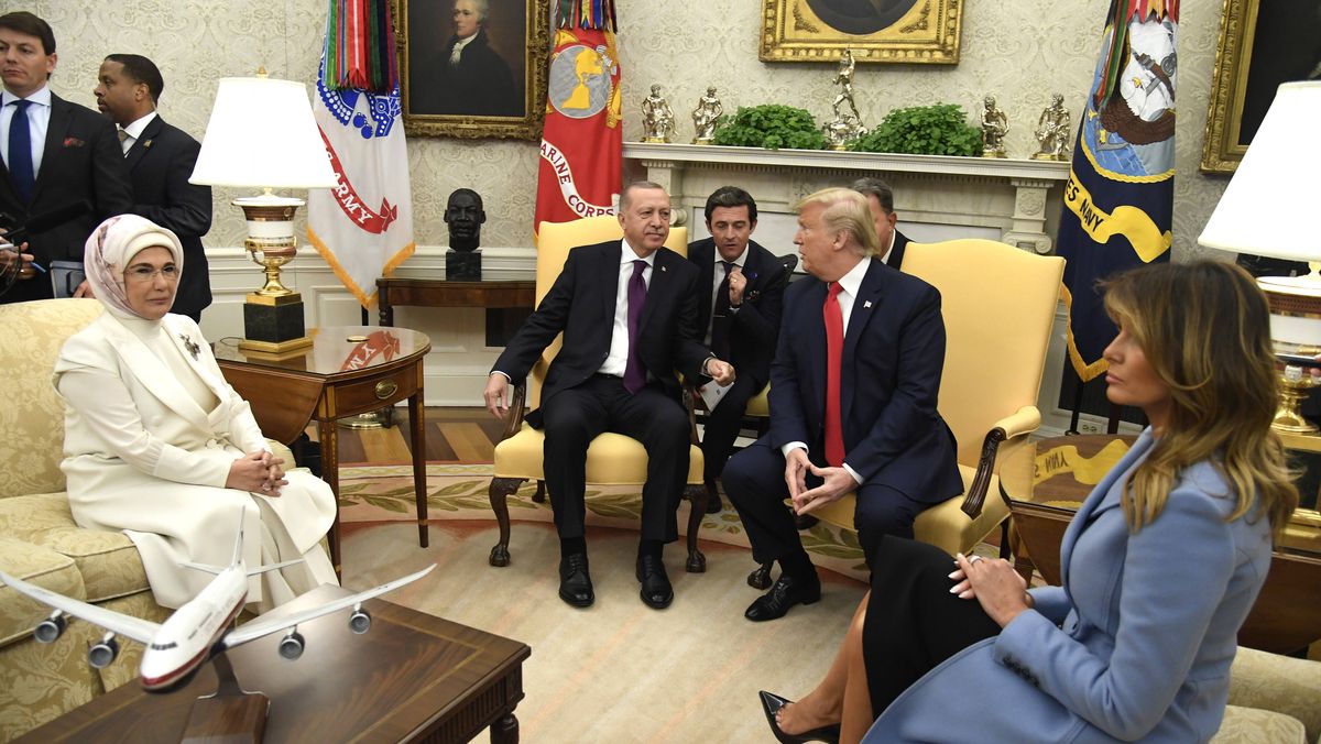 Im November 2019 empfing Donald Trump den türkischen Präsidenten Erdogan in Washington