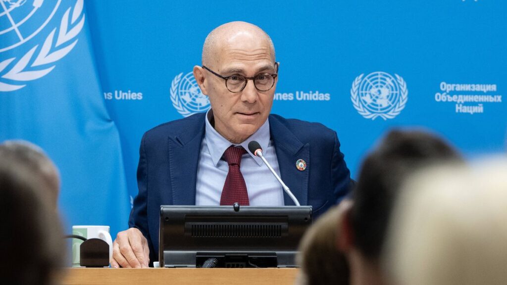 Der Hochkommissar der Vereinten Nationen für Menschenrechte, der Österreicher Volker Türk
