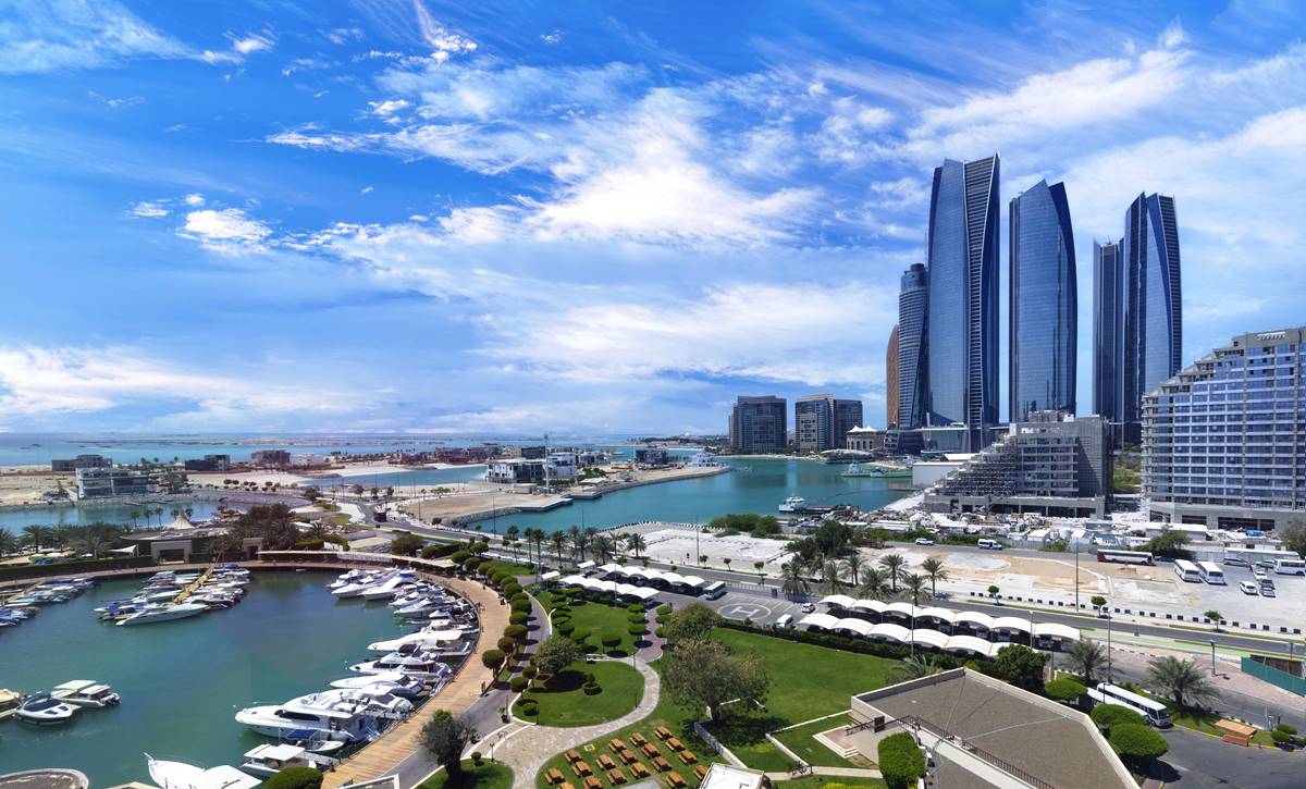 Abu Dhabi, Hauptstadt der Vereinigten Arabischen Emirate. (© imago images/imagebroker)