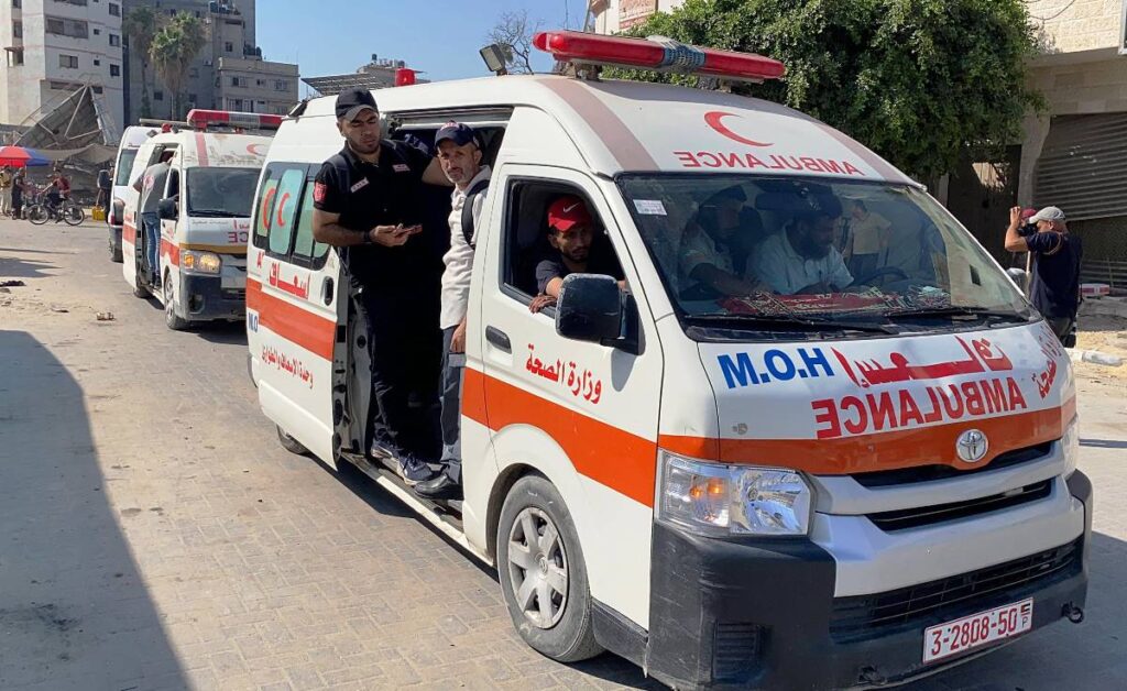 Immer wieder missbraucht die Hamas Krankenwägen und medizinische Einrichtungen für ihre Terrorzwecke. (© imago images/APAimages)